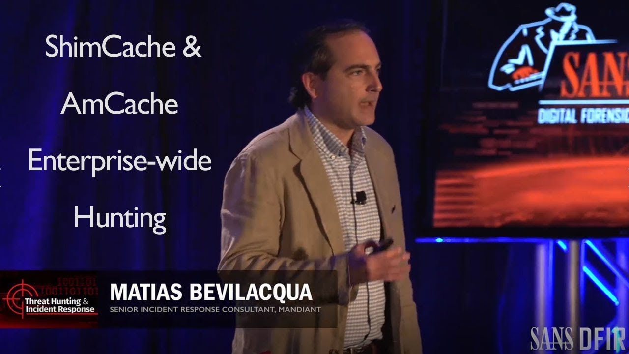 ShimCache and AmCache enterprise-wide hunting - SANS Threat Hunting Summit 2017