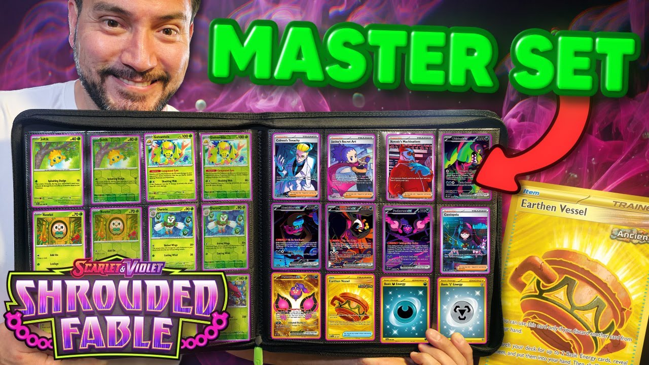 Showcasing Our Pokemon Shrouded Fable Master Set!