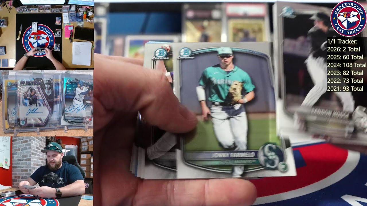 2025 Bowman Draft 4 Box Hobby Jumbo PYT 1/2 Case Break #1546