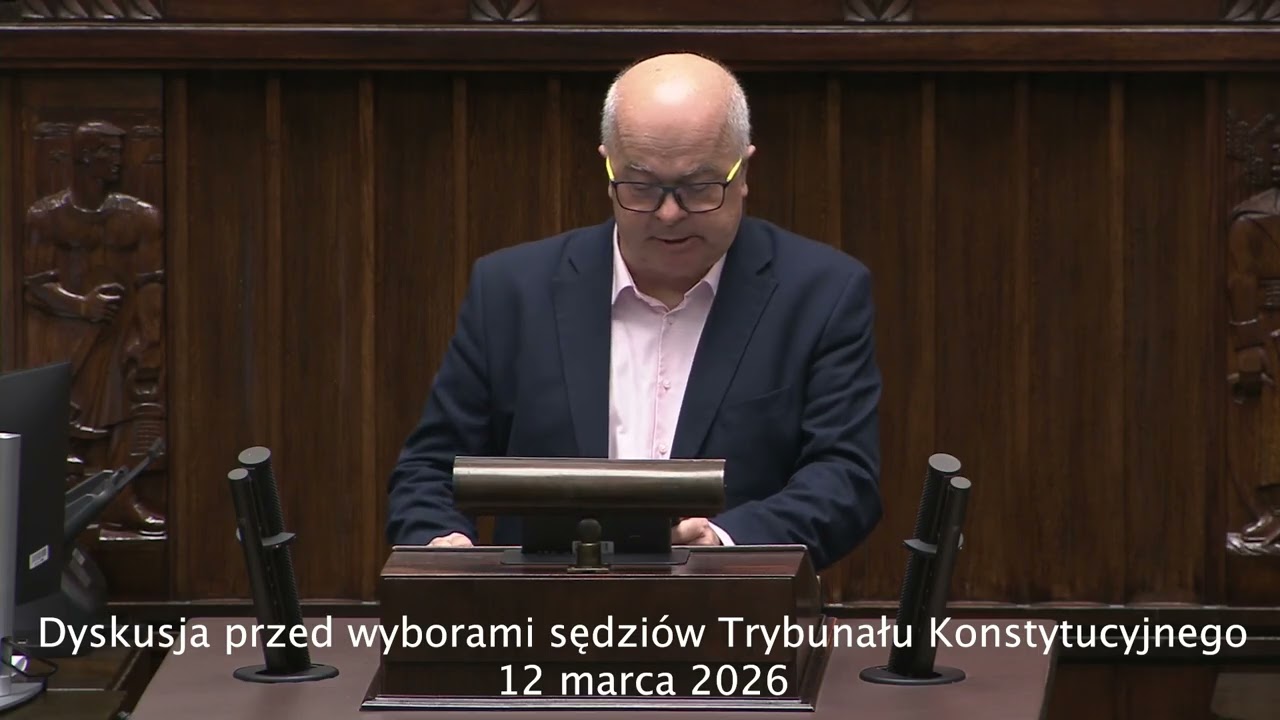 Dyskusja o wyborze sędziów do Trybunału Konstytucyjnego