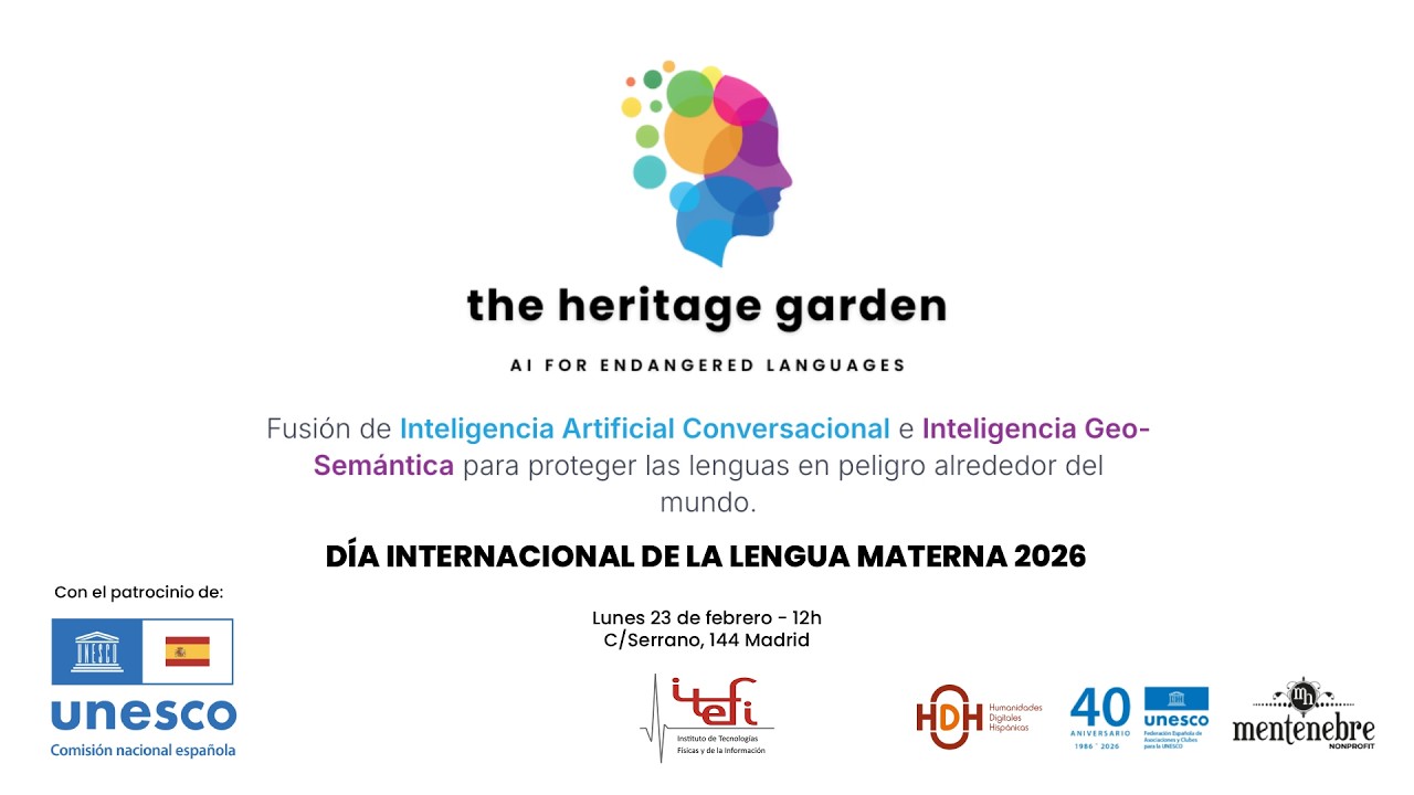 The Heritage Garden: IA y Geo-Semántica para salvar lenguas en peligro 🌍🤖