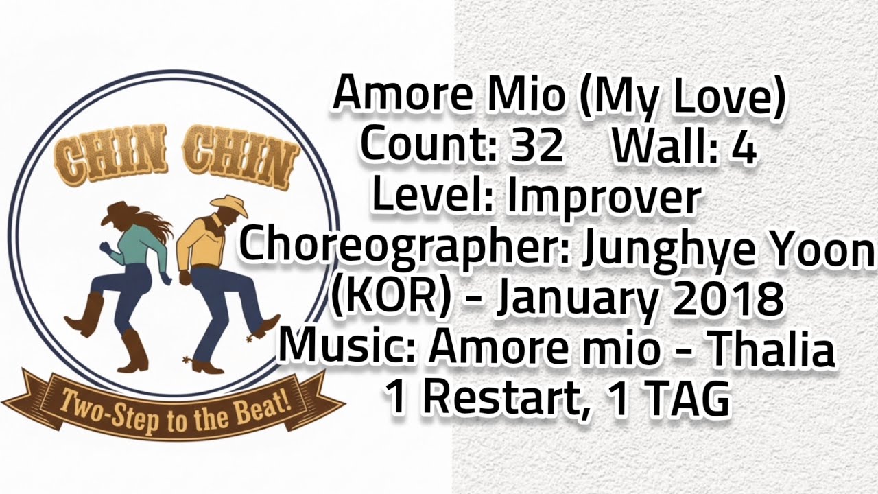 Amore Mio (My Love) / Amore Mio (My Love) Linedance / 아모레미오 라인댄스 / 초중급라인댄스
