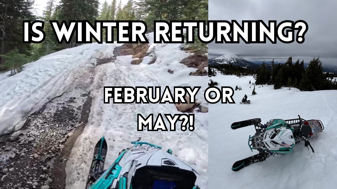 My first snowmobile vlog - Springuary