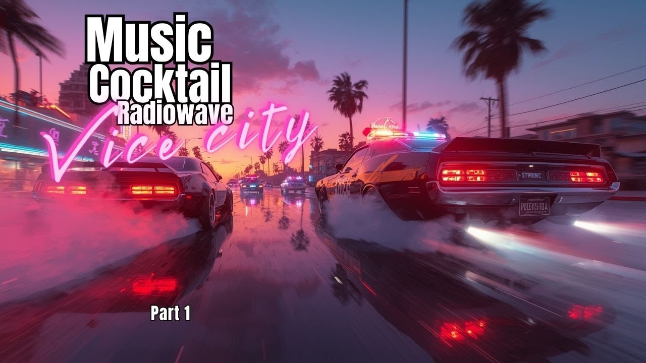 🌆 VICE CITY - Part One🌴Retro-Synthwave Dreams & Endless Night Drives🔥 80s Analog Dreams 30 Minutes