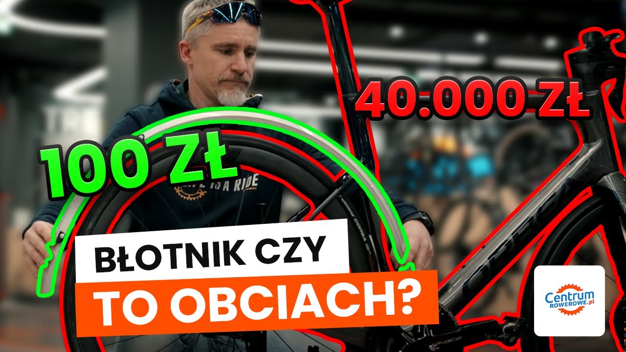 Jak dobrać BŁOTNIKI do roweru?