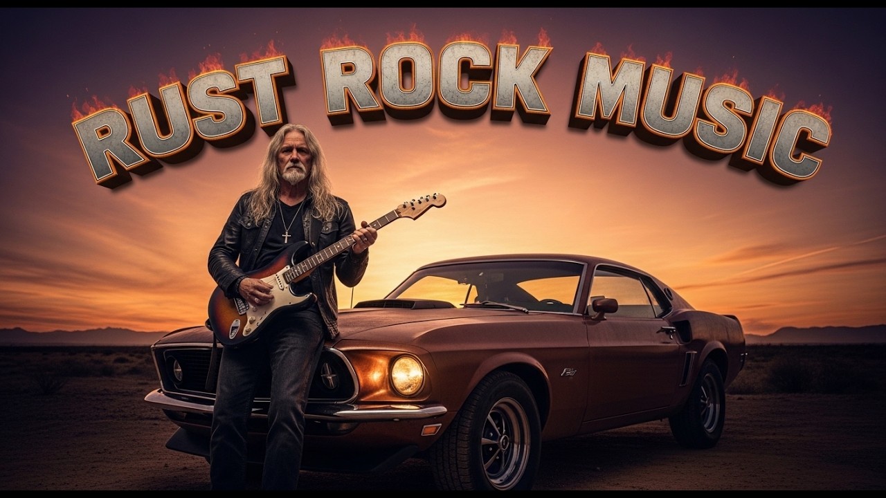RUST ROCK MUSIC – 70s & 80s Rock Hits | Heavy Riffs & Rebel Anthems