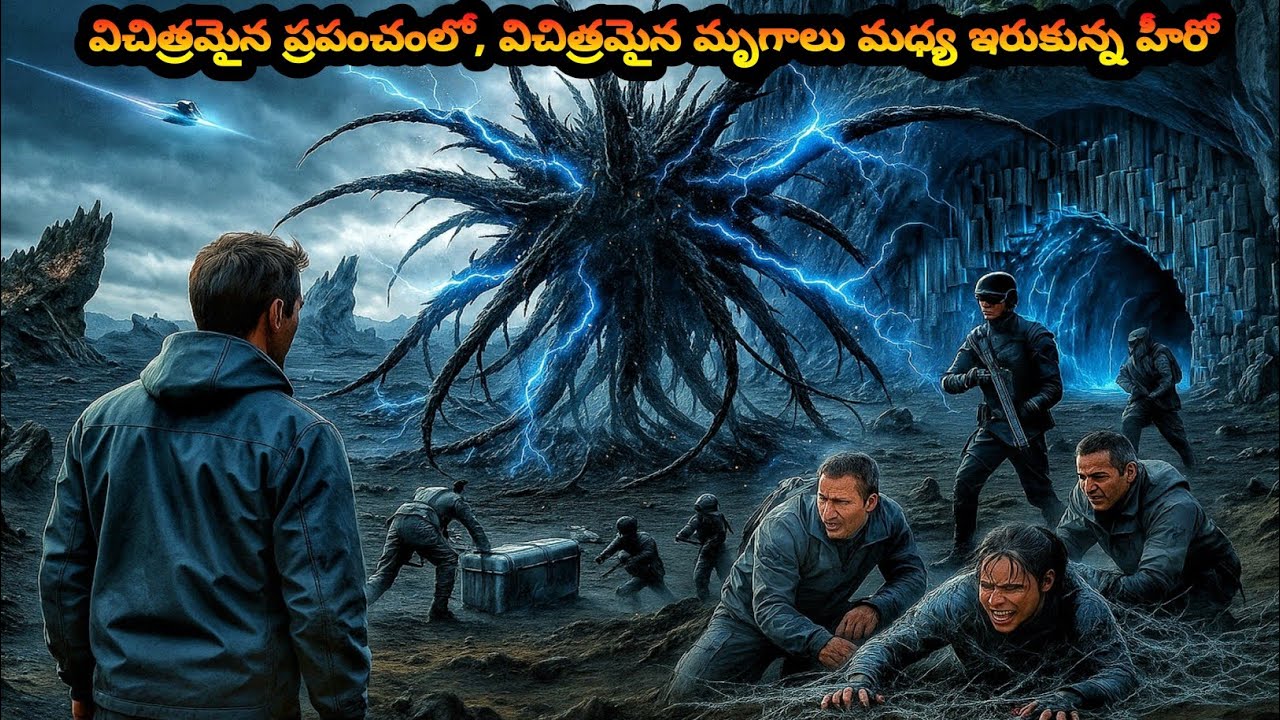 విచిత్రమైన ప్రపంచంలో, విచిత్రమైన మృగాలు మధ్య ఇరుకున్న హీరో| Russian Sci-fi movie explained in Telugu