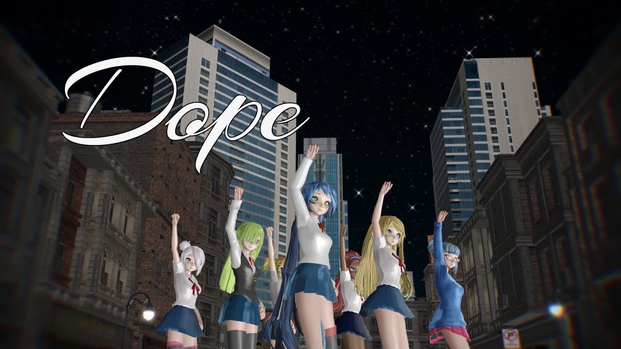 | Dope | [ MMD x FNAFHS ]