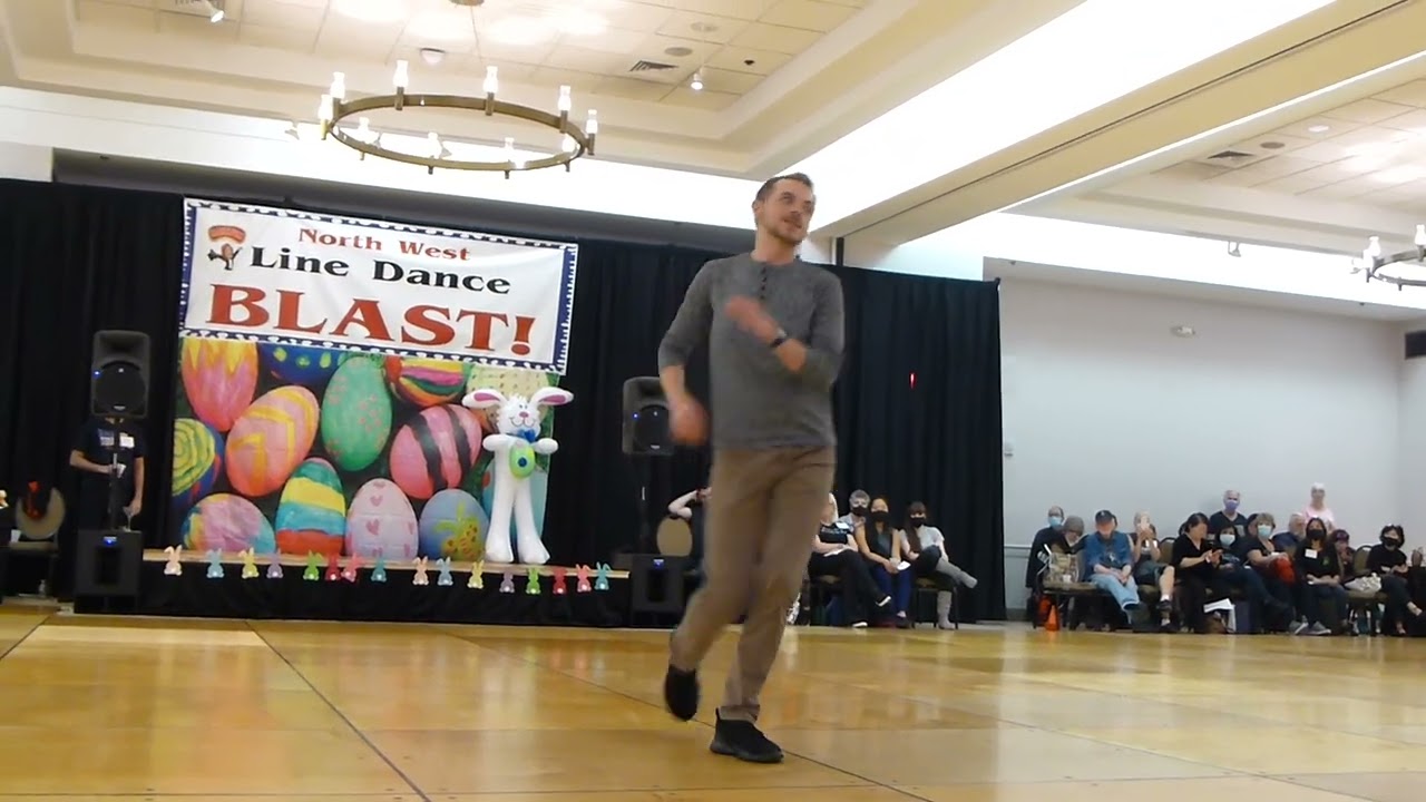 Back To It Line Dance by Dustin Betts Demo @2022 NWLD Blast