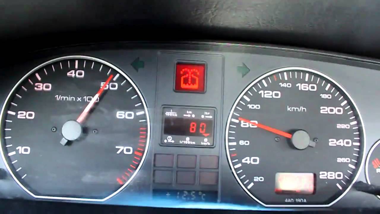 Audi A6 (C4) 2.6E V6 0-100