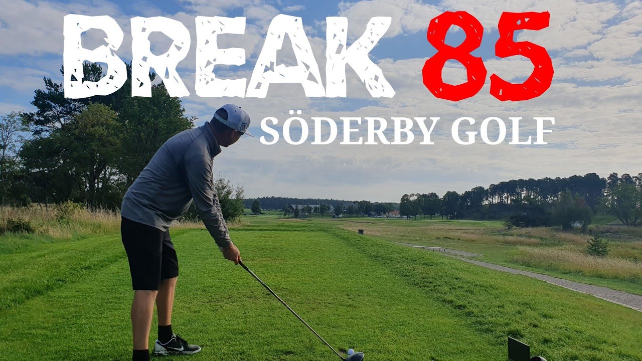 Kan jag gå under 85 slag på min hemmabana Söderby Golf? | Min bästa runda nånsin!?