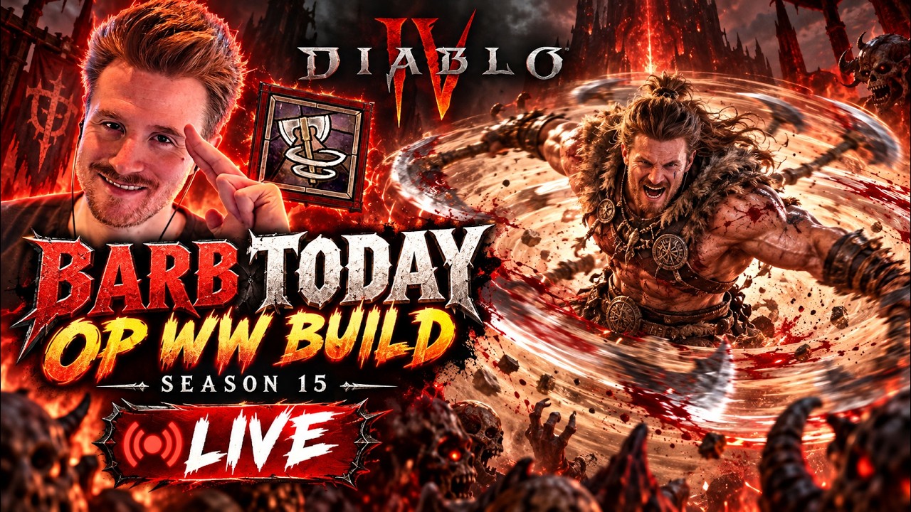 BARB TODAY OP WW Build in Season 15 LIVE