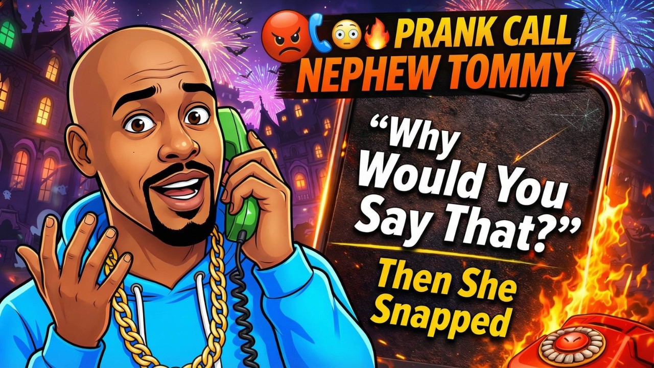 😳🔥 PRANK CALL NEPHEW TOMMY | “Why Would You Say That?” Then She Snapped
