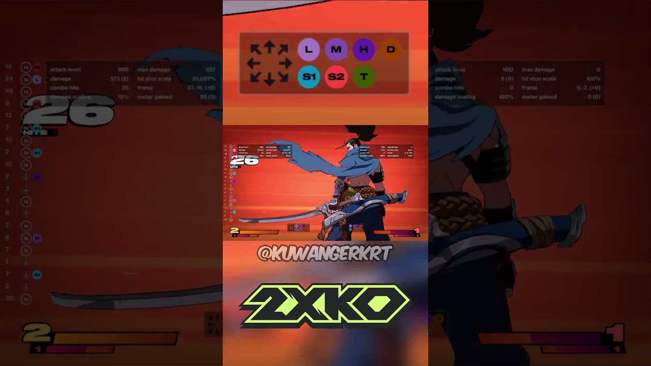 Yasuo Advanced Stance Combo | 2XKO Closed Beta