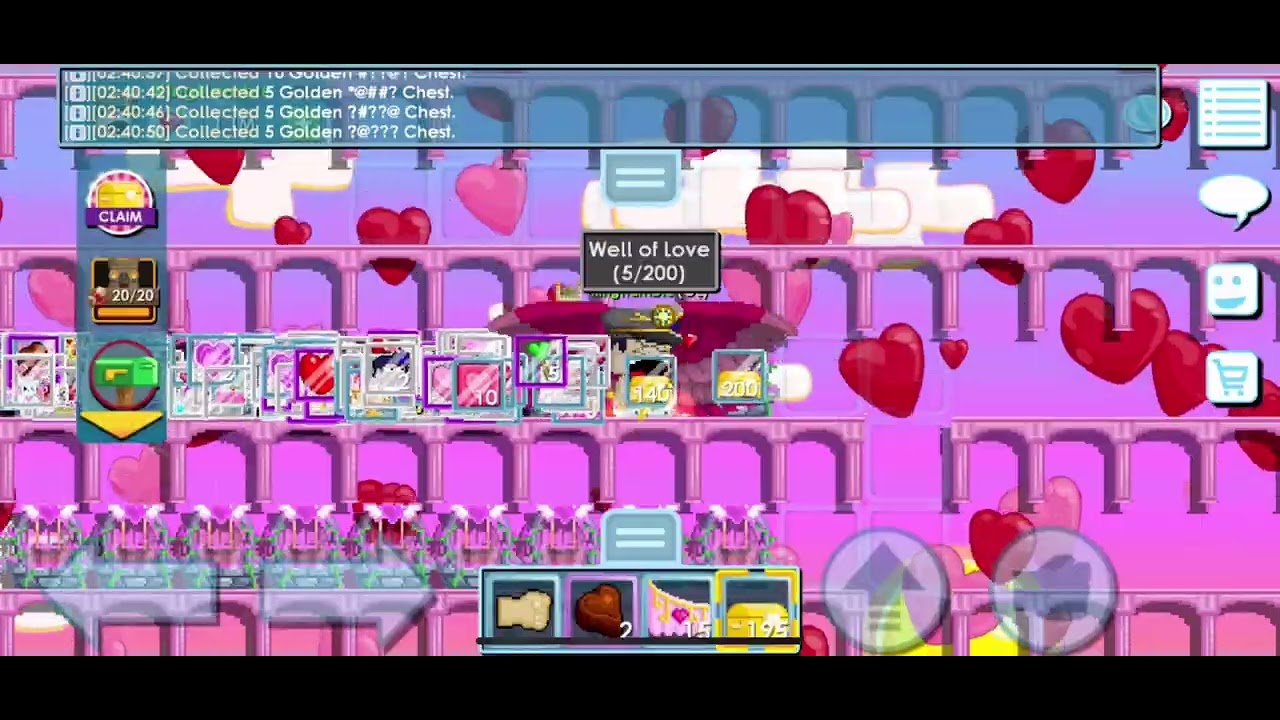 Growtopia | Getting GHC From 30 Well Of Love @GrowtopiaOfficial Luckiest Event!