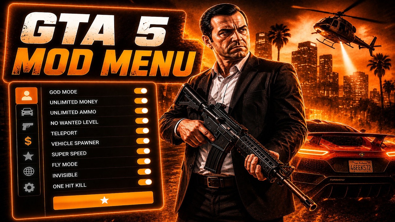 [NEW] GTA 5 Mod Menu PC 2026 / Free Kiddions Cheat, Money Hack & Online Mods (work)