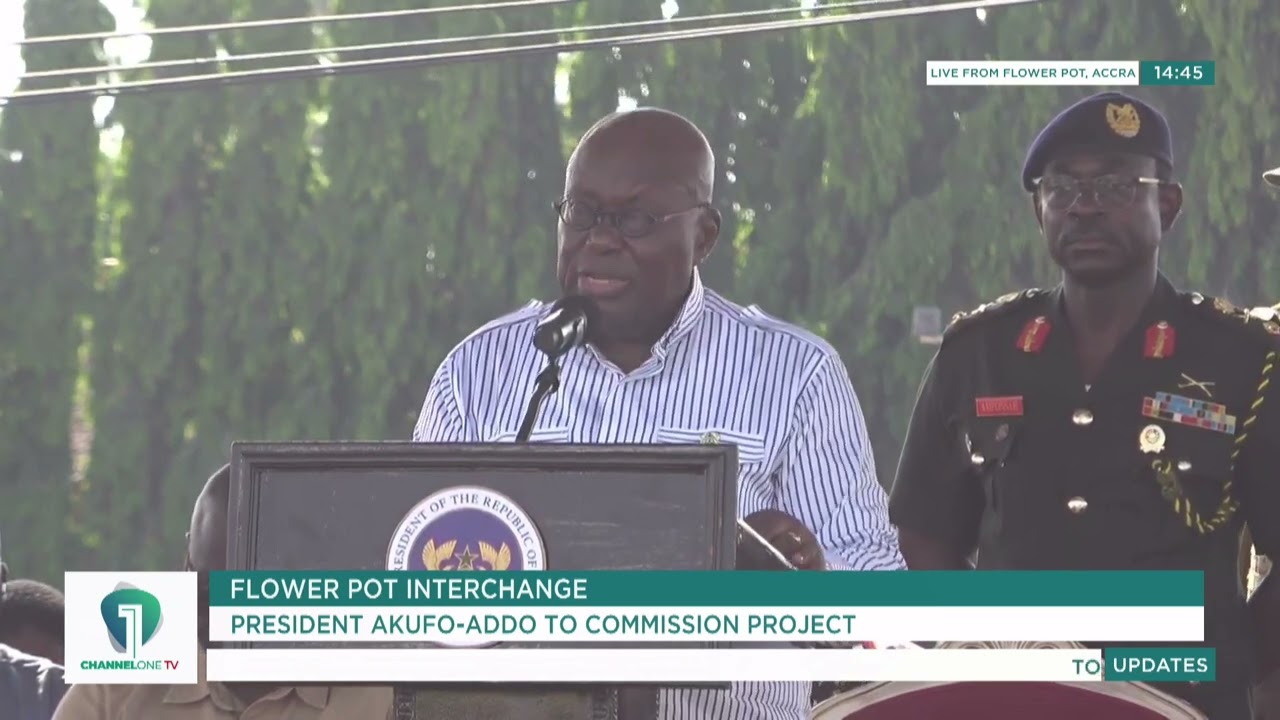 Flower Pot Interchange: Akufo-Addo’s Full BOLD Speech at the Commissioning | Channel One News