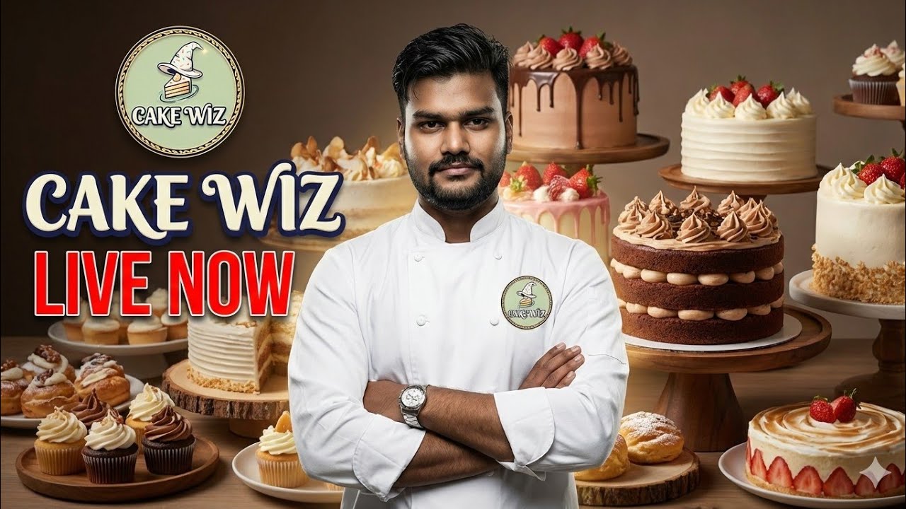 Cake Wiz is live || how to make cake 