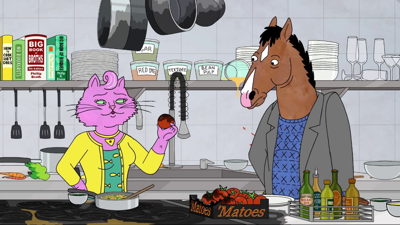 BoJack Horseman - BoJack tells Princess Carolyn that he loves her (Season 3 Episode 9)