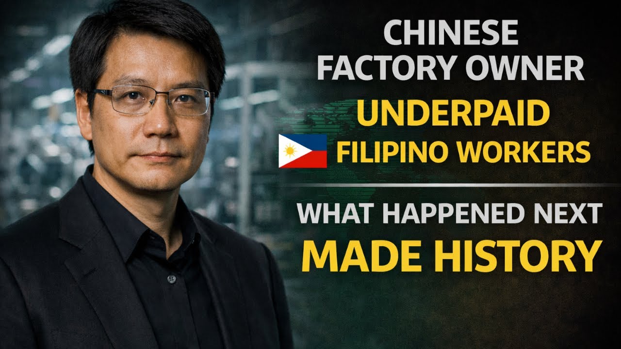 Chinese Factory Owner Underpays Filipino Workers — A Pay Envelope Triggers Change