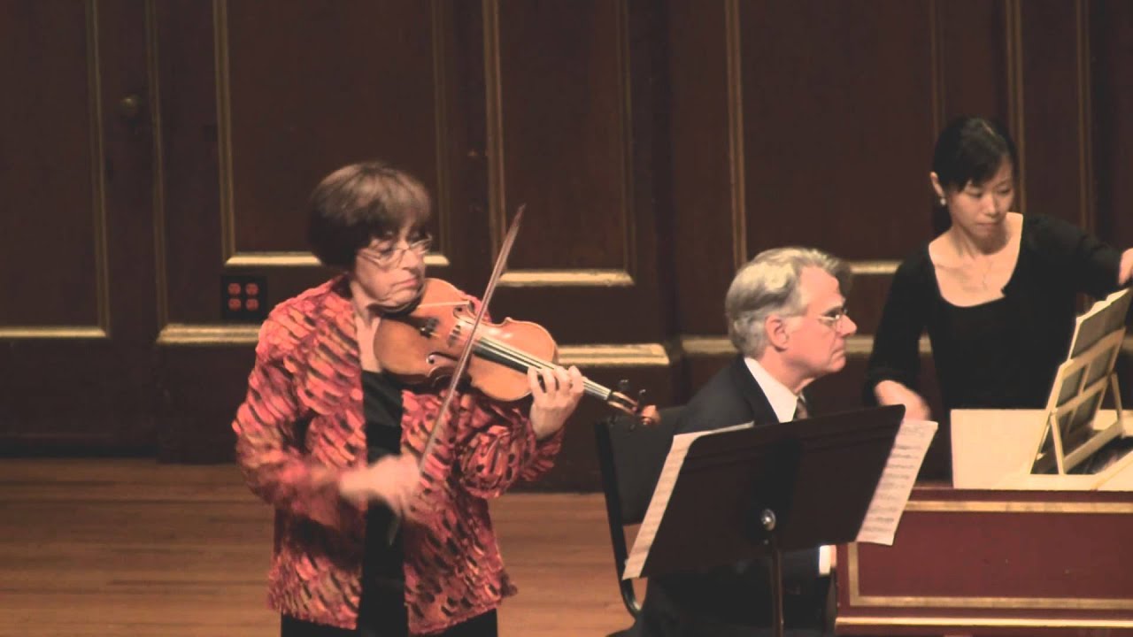 Miriam Fried plays Bach Sonata No.2 BWV 1015 (made by SiMon) in 1080p HD