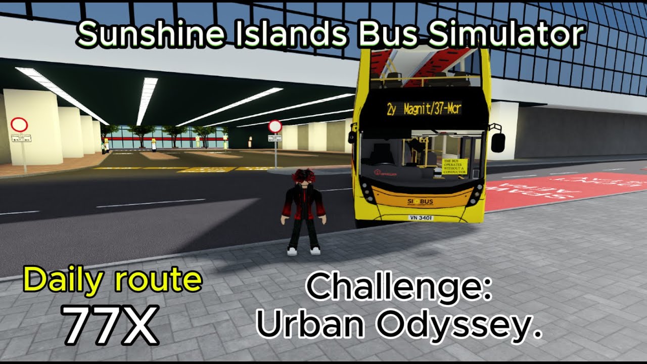 Daily Route: 77X. Challenge: Urban Odyssey. 