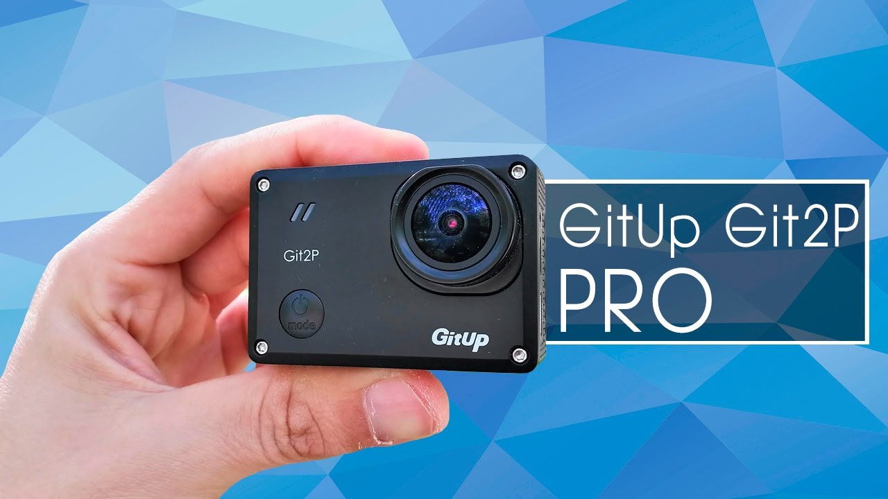 GitUp Git2P Pro, review en español | Cámara deportiva sumergible