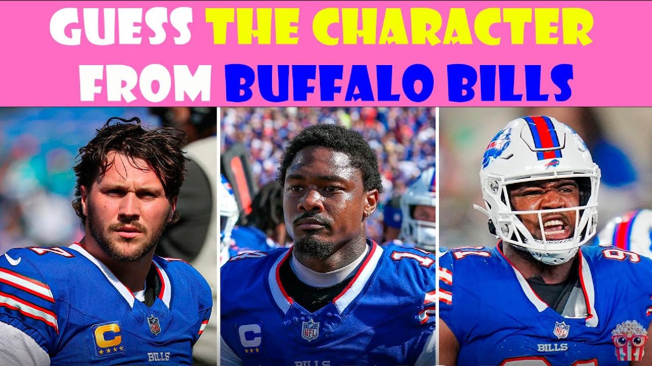 HOW WELL DO YOU KNOW YOUR BILLS? 🏈🔴🔵 | QUIZ CORN CHALLENGE