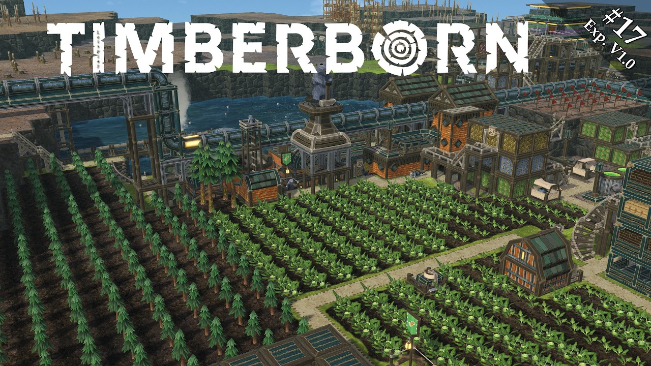 Timberborn 1.0 - E17 - Wasserverteilung, für mehr Land gewinn