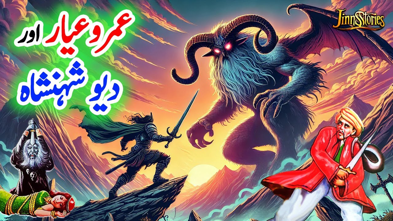 Umro Ayyar Aur Deo Shahenshah | Umro Ayar Ki Talismati Jadui Kahaniyan | Jinn Stories