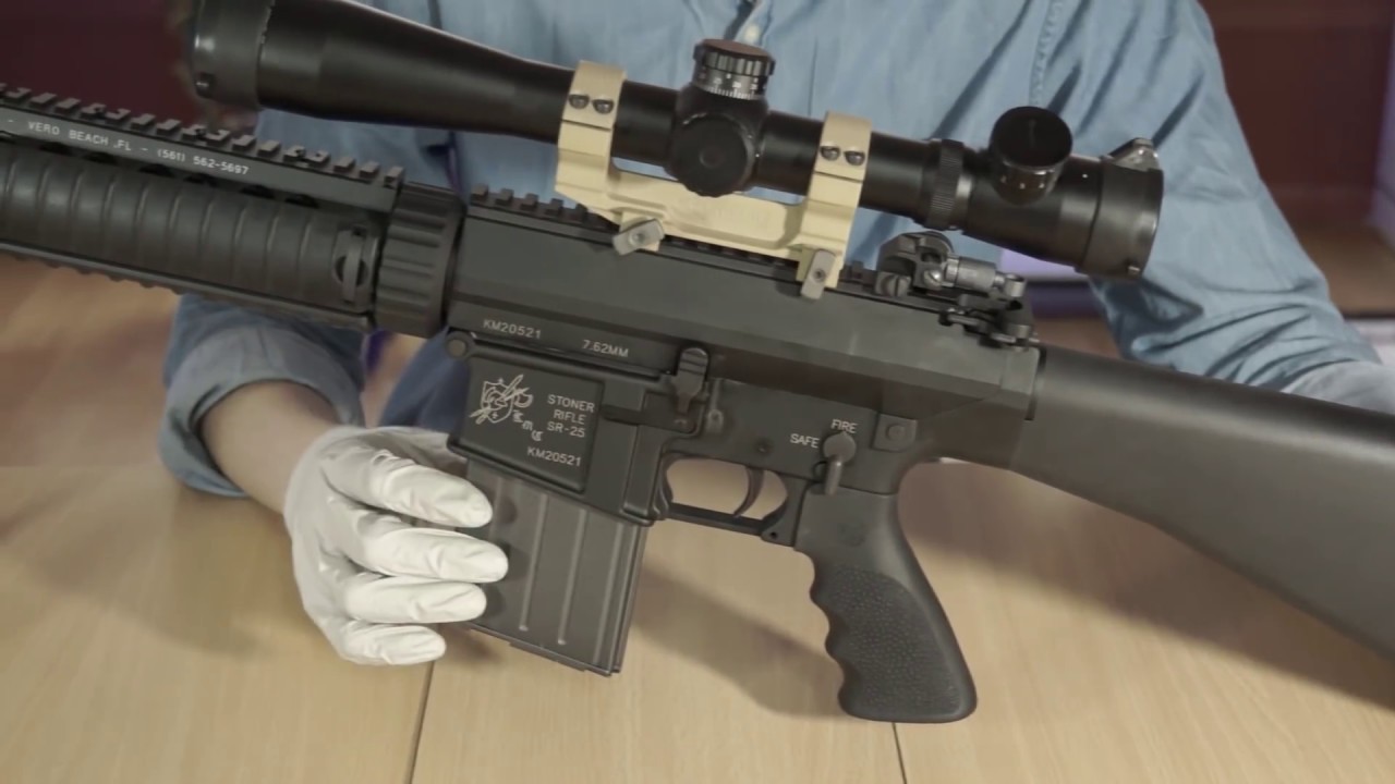 명품 DMR 가스 소총! VFC sr25 GBB