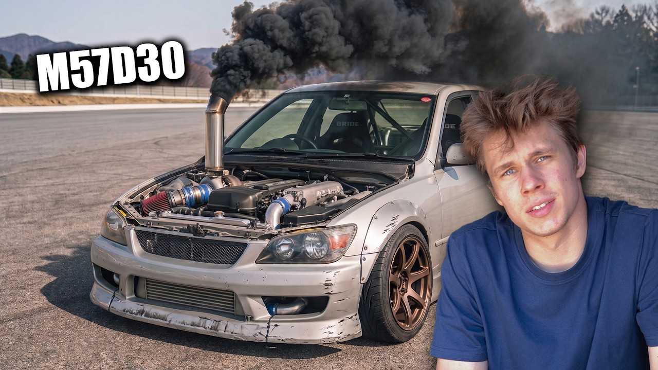 Lexus IS200 + M57D30.. Prawie Działa!