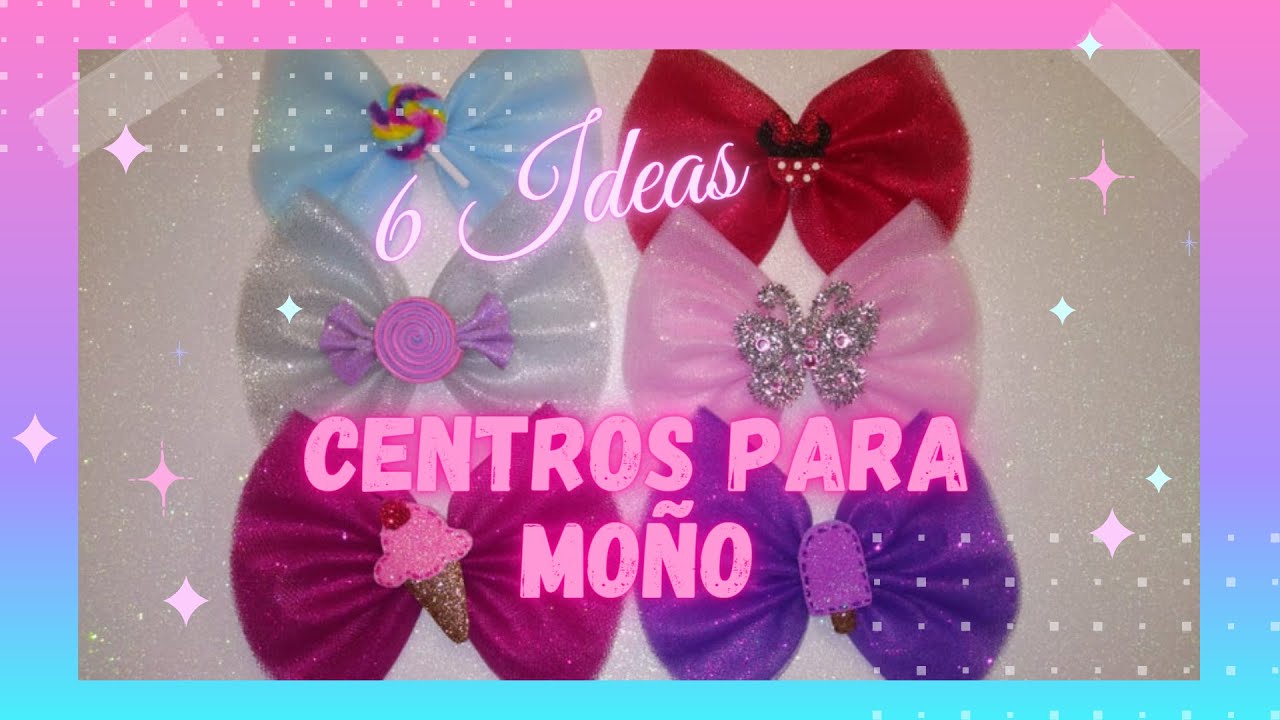 6 DIY Centros para Mo&ntilde;o, F&aacute;cil y sencillos | Con Limpiapipas y Foami