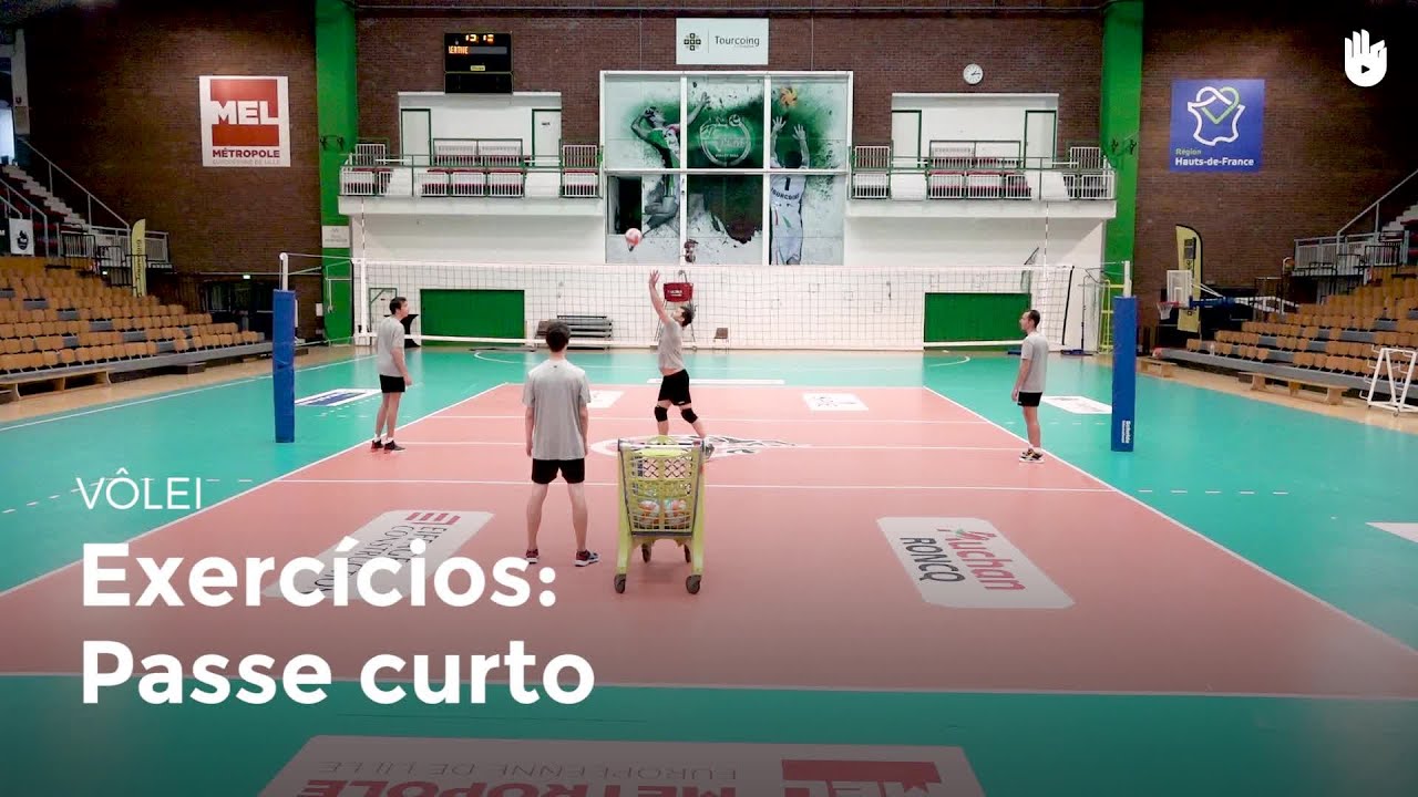 Exercícios: passe curto | Vôlei
