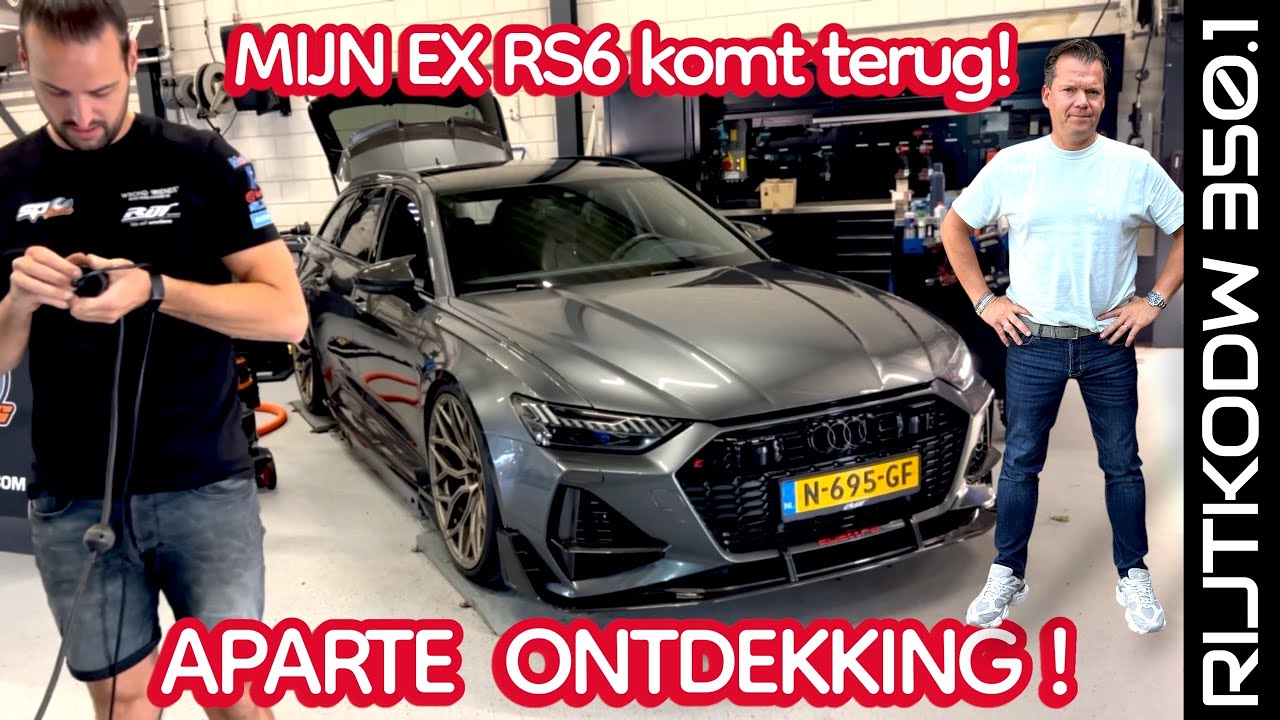 Mijn ex RS6 aparte ontdekking | Peperdure Ceramic brakes Ferrari kraken | Luuk met handen in de knot