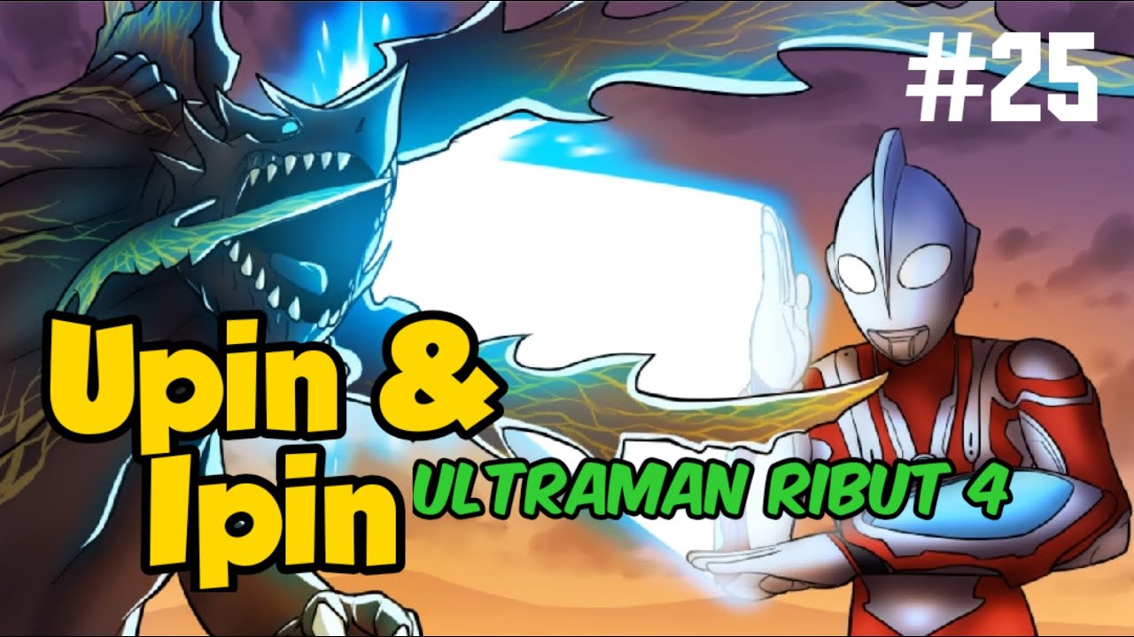 Upin Ipin Ultraman ribut 4 | Ayo Belajar Menggambar