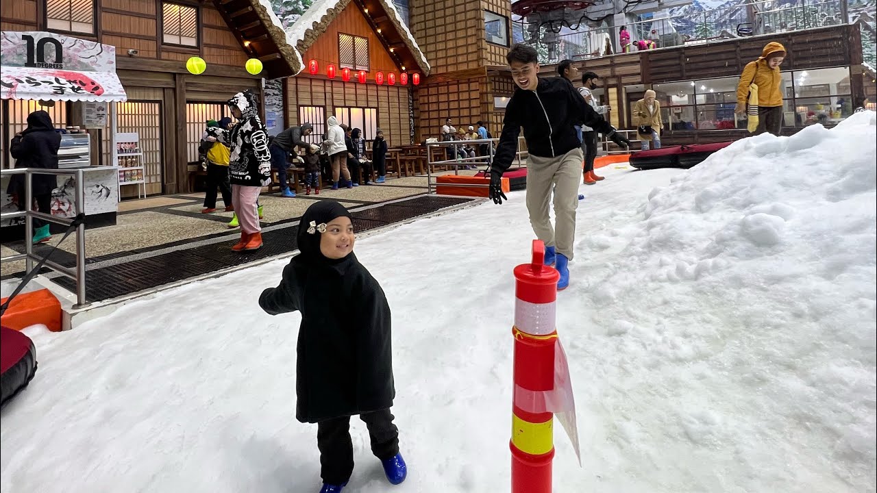 JALAN JALAN KE TRANS SNOW WORLD 🥶🥶