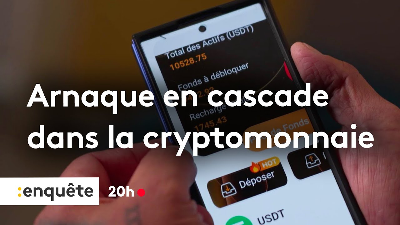 Arnaque en cascade dans la cryptomonnaie