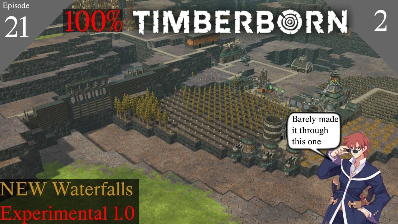 I survived a 12 day badtide on cycle 4 | 100% Timberborn | Episode 21 - Part 2 | Experimental 1.0