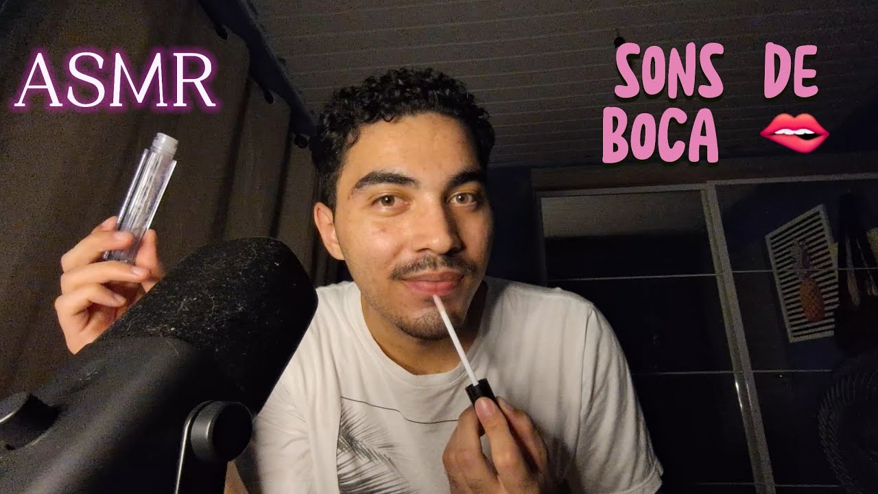 ASMR 30 minutos de SONS DE BOCA para você DORMIR. (SEM FALAR) 👄😴