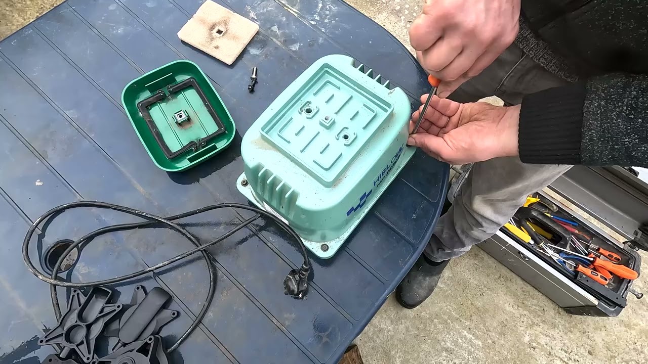 264 Naprawa pompy do przydomowej oczyszczalni