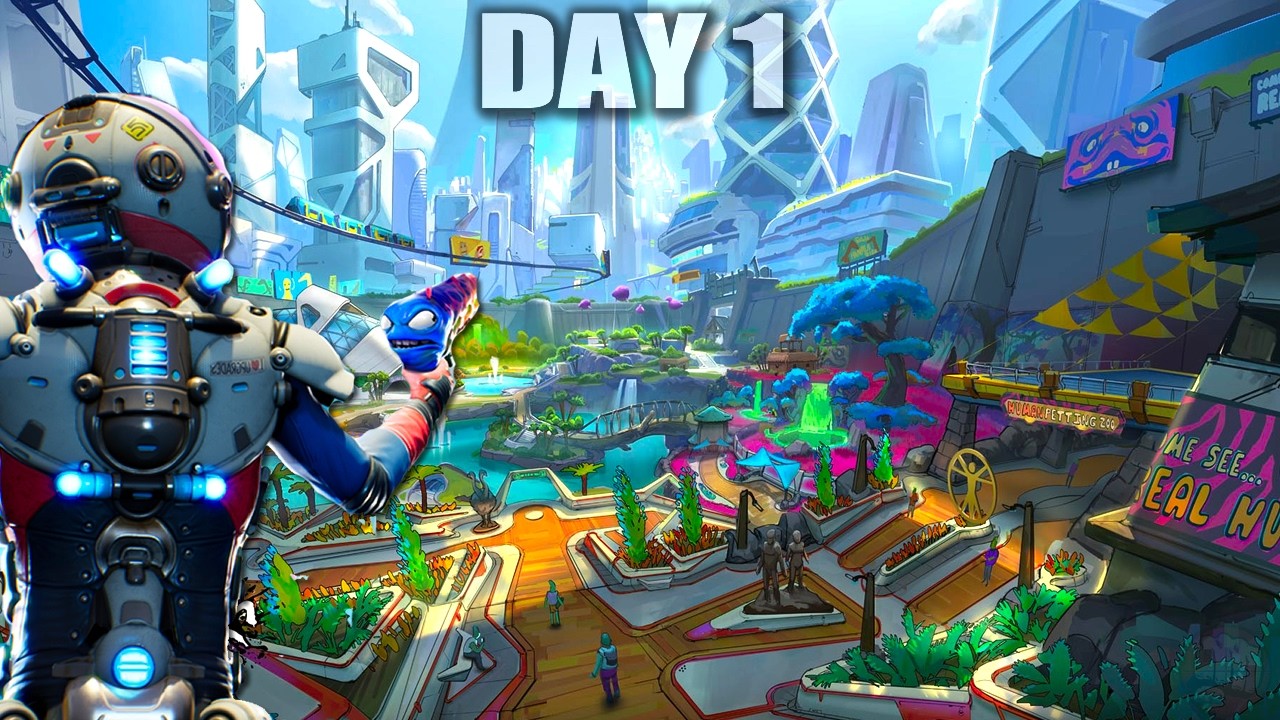 Day 1 in This Amazing NEW Out of This World  Intergalactic Game...