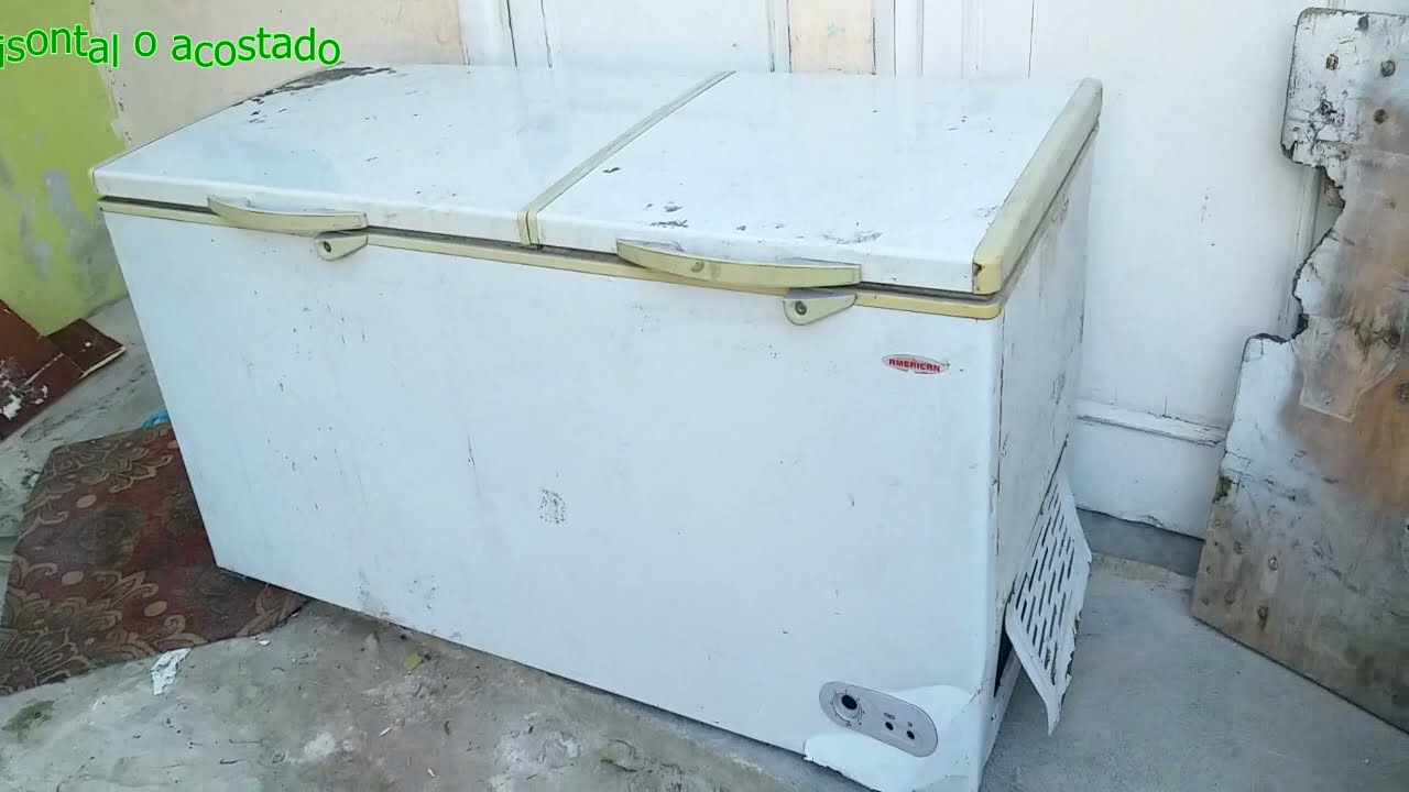 FREEZER AMERICAN COMPRESOR EMBRACO ¿COMO SE INSTALA