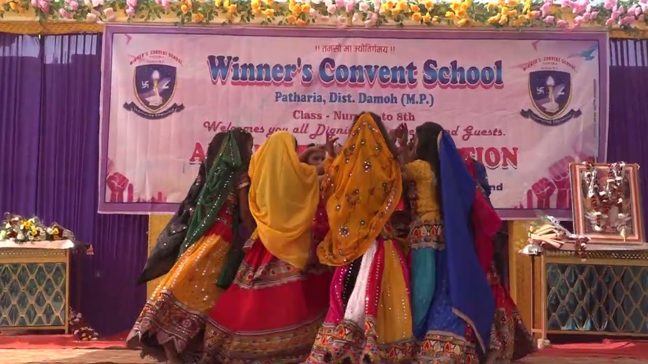 Six and eight class Students Dance Performance on Annual Function//welcome song