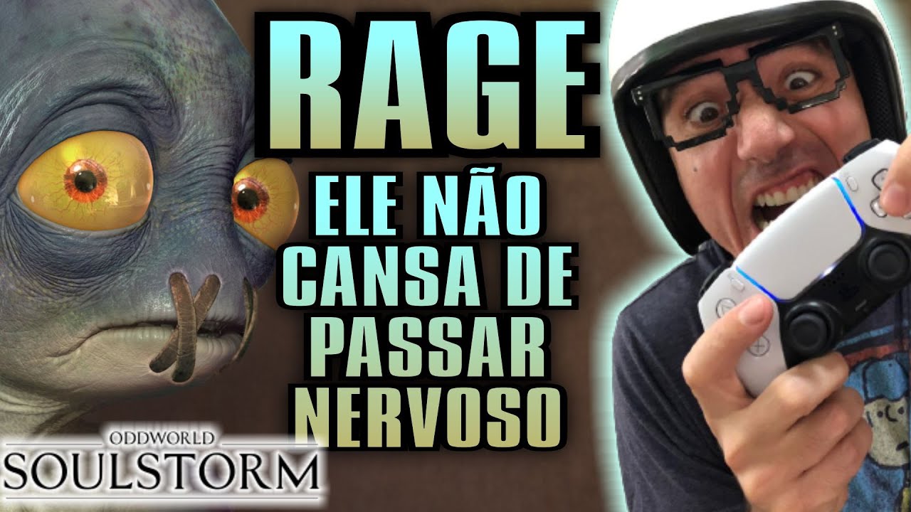 RAGE! Ele não cansa de passar Nervoso no Oddworld: Soulstorm - PS5 Irmãos Piologo Games