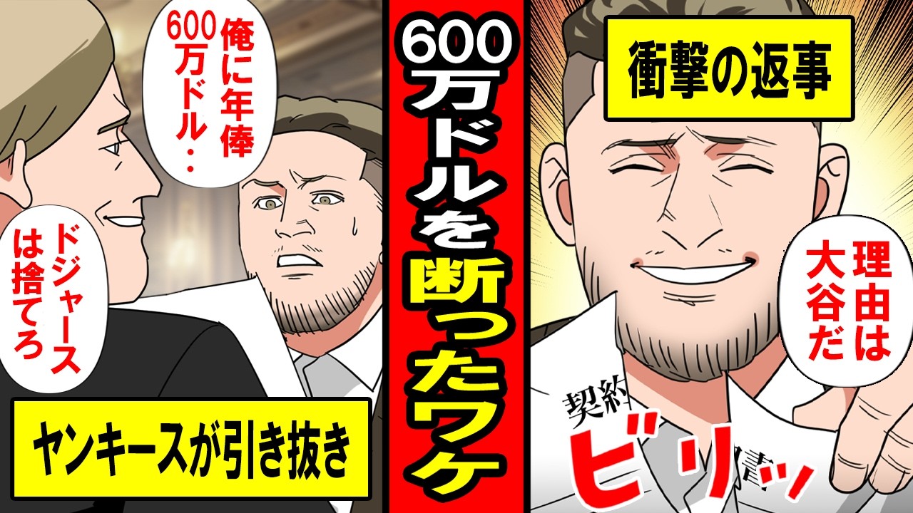 【実話】ヤンキースの600万ドルオファーを断ったドジャース・ミゲルが明かした大谷の言葉