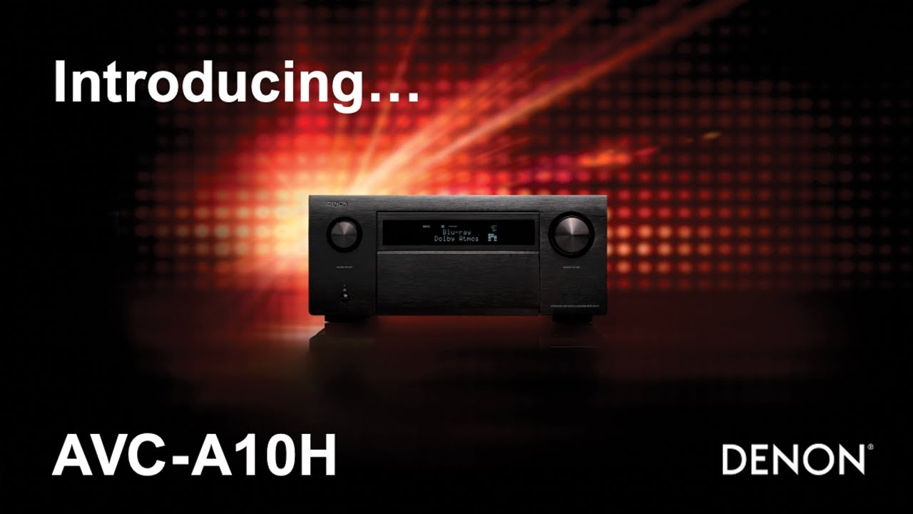 Denon AVC-A10H Webinar | 8K Flagship AV Receiver w/ Dirac & HEOS