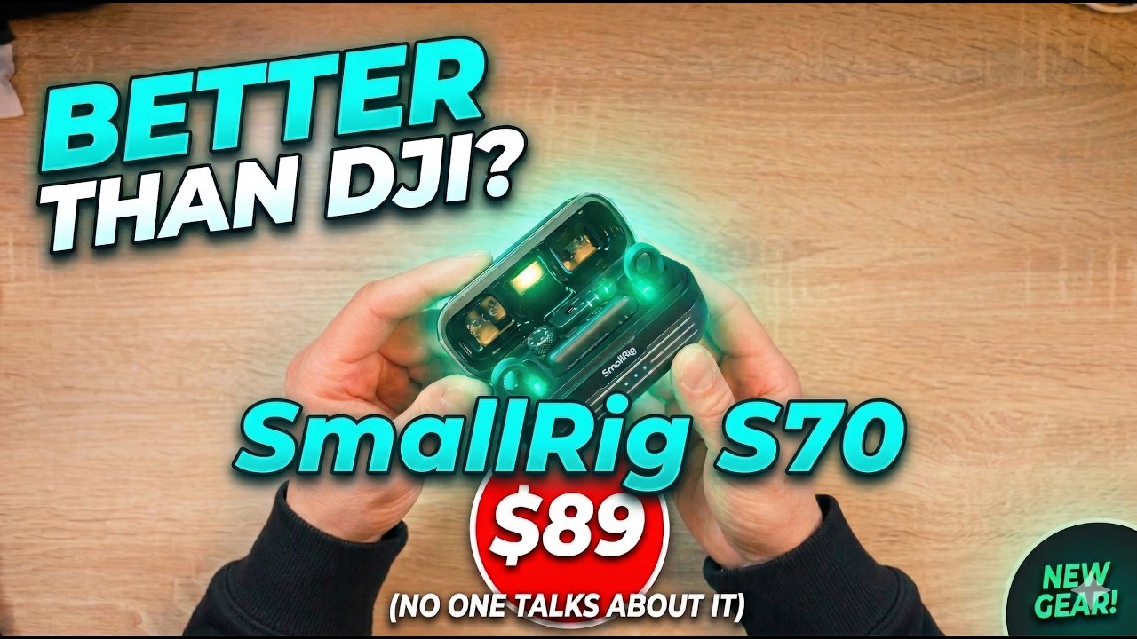 SmallRig S70 | Лучший ли это новый микрофон для создателей контента?