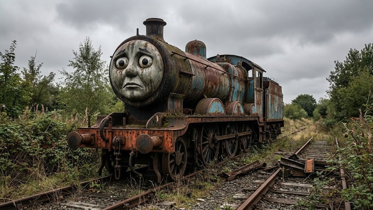 Found a Forgotten Thomas the Tank Engine Rotting Away — ASMR Restoration
