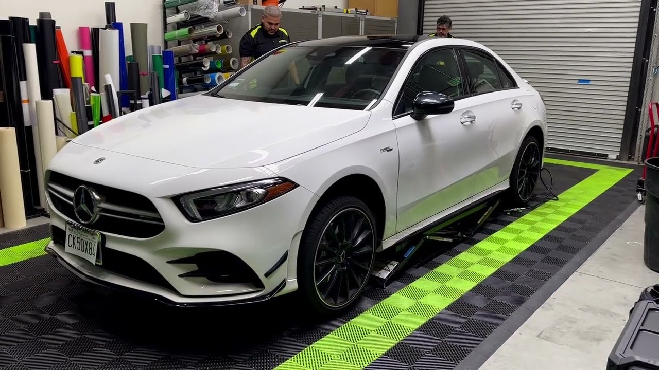 2021 Mercedes Benz A35 AMG - Custom Stripes & Calipers